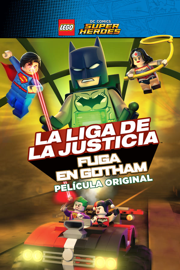Lego DC Comics Superheroes Justice League – Gotham City Breakout (2016) Full HD BRRip 1080p Dual-Latino