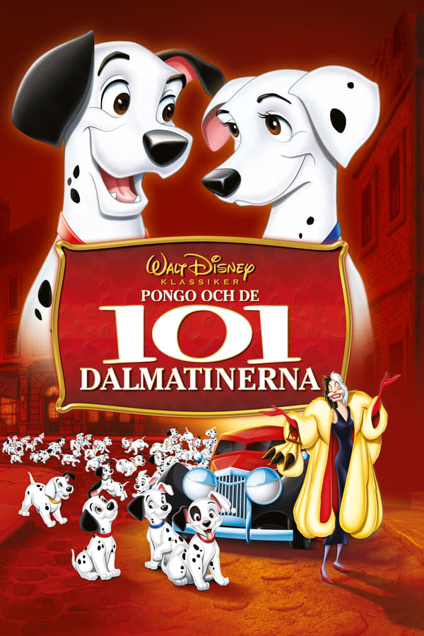 Affisch för Pongo Och De 101 Dalmatinerna