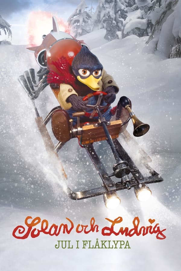 Affisch för Solan Och Ludvig - Jul I Flåklypa
