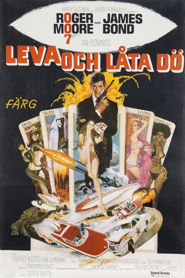 Affisch för Leva Och Låta Dö