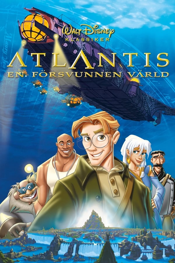 Affisch för Atlantis: En Försvunnen Värld