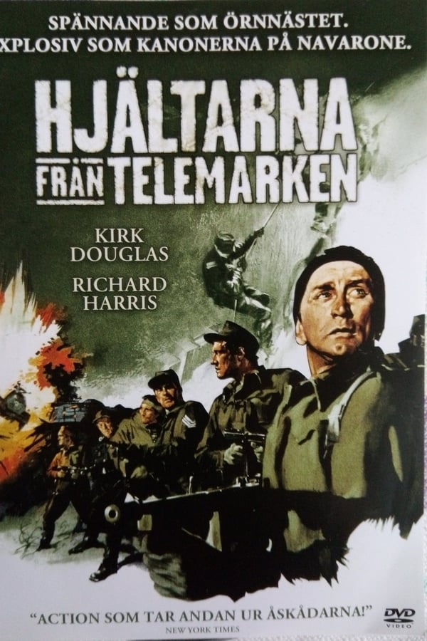Affisch för Hjältarna Från Telemarken