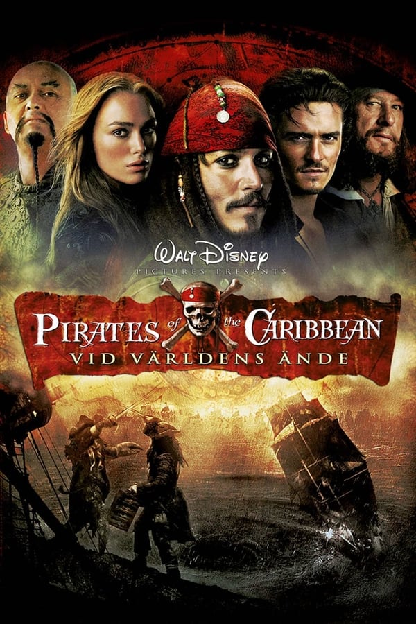 Affisch för Pirates Of The Caribbean: Vid Världens Ände