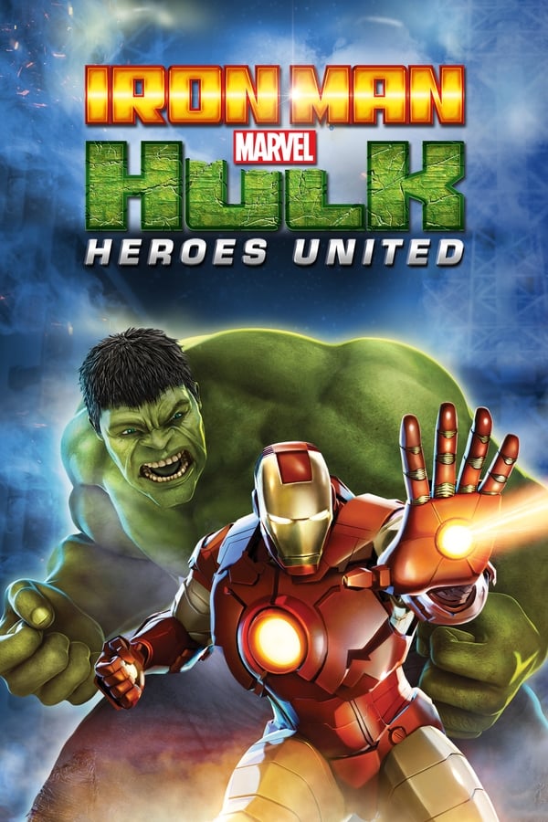 Affisch för Iron Man & Hulk: Heroes United