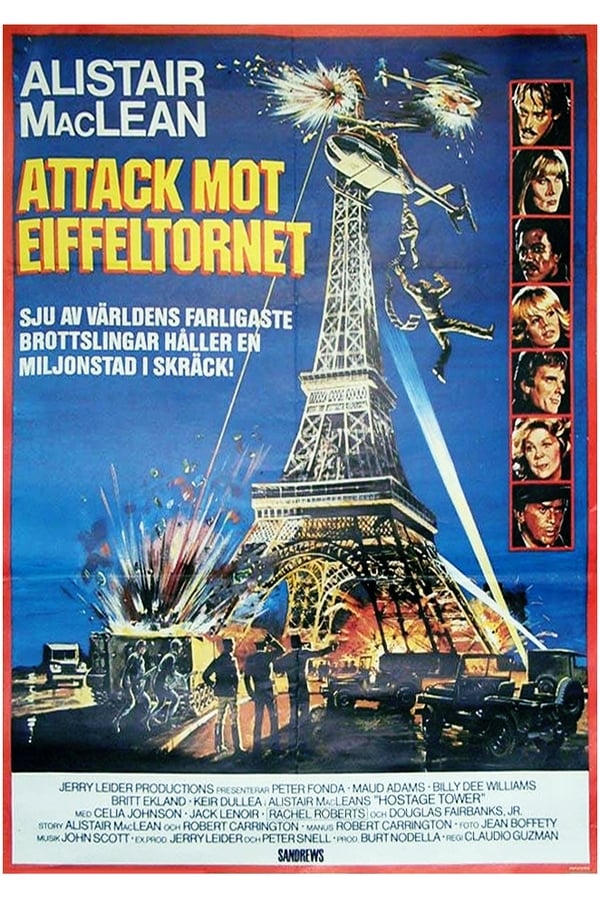 Affisch för Attack Mot Eiffeltornet