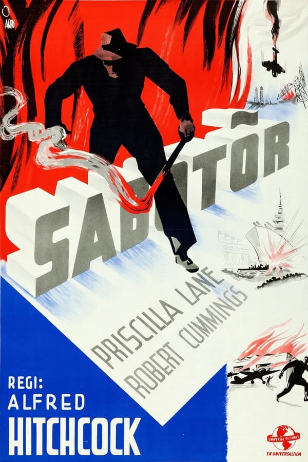 Affisch för Sabotör