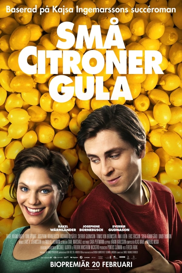 Affisch för Små Citroner Gula