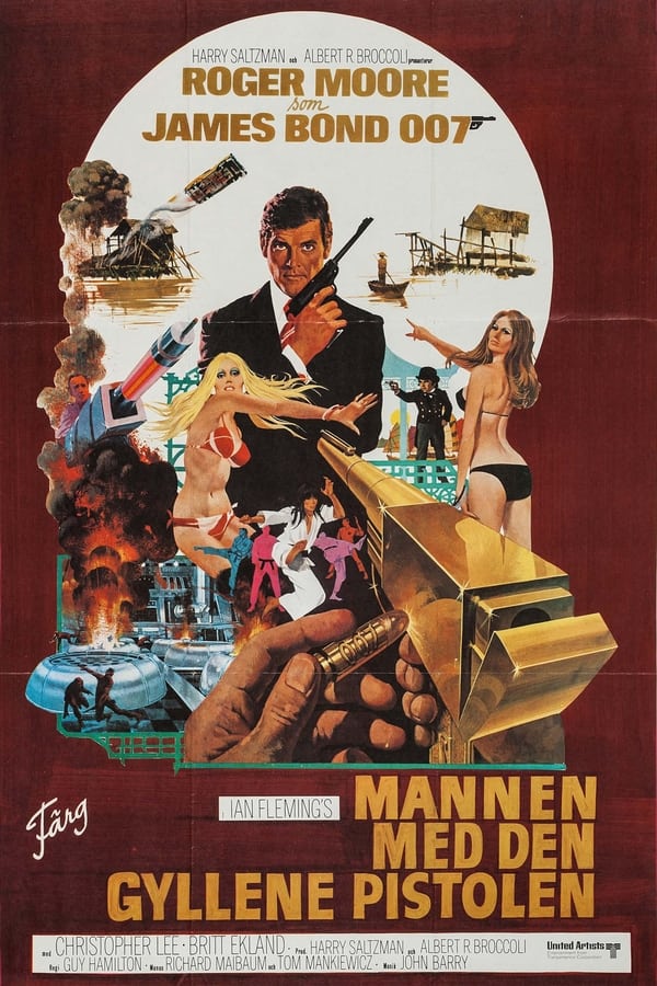Affisch för Mannen Med Den Gyllene Pistolen