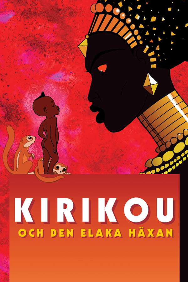 Affisch för Kirikou Och Den Elaka Häxan