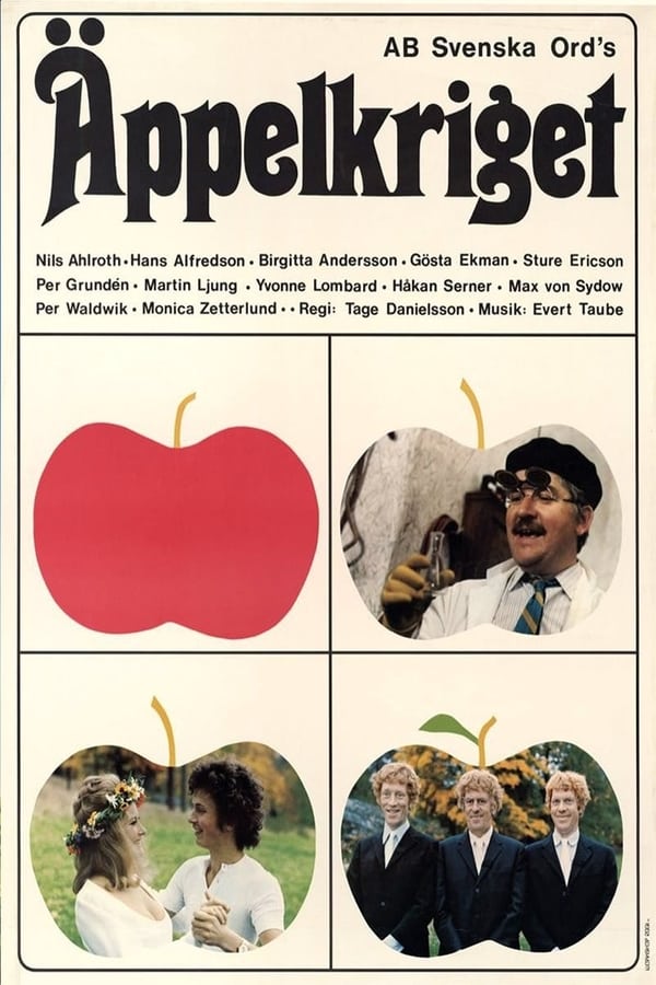 Affisch för Äppelkriget