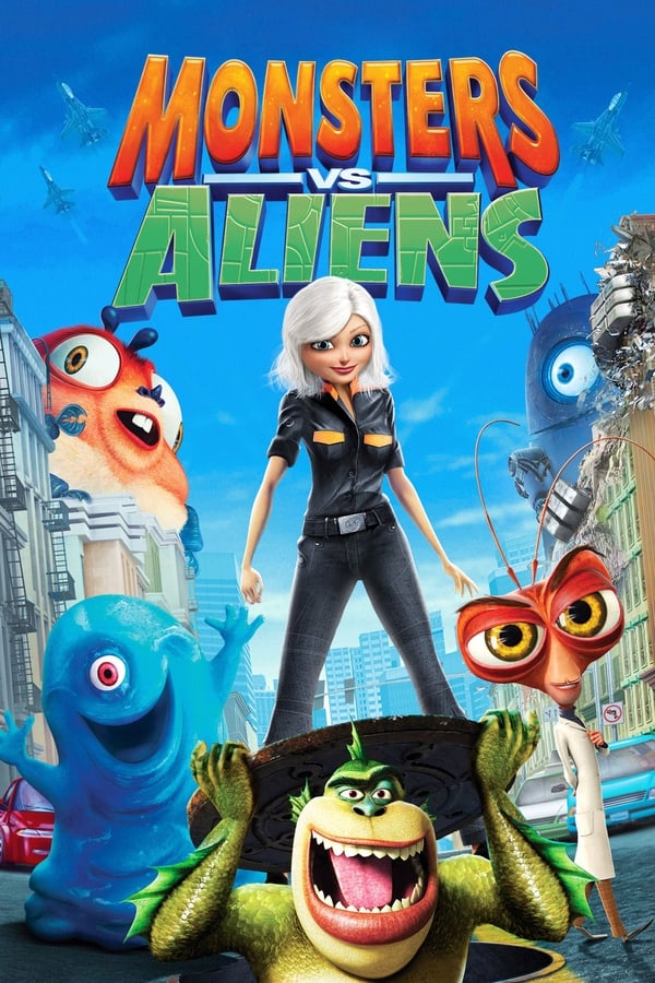 Affisch för Monsters Vs. Aliens