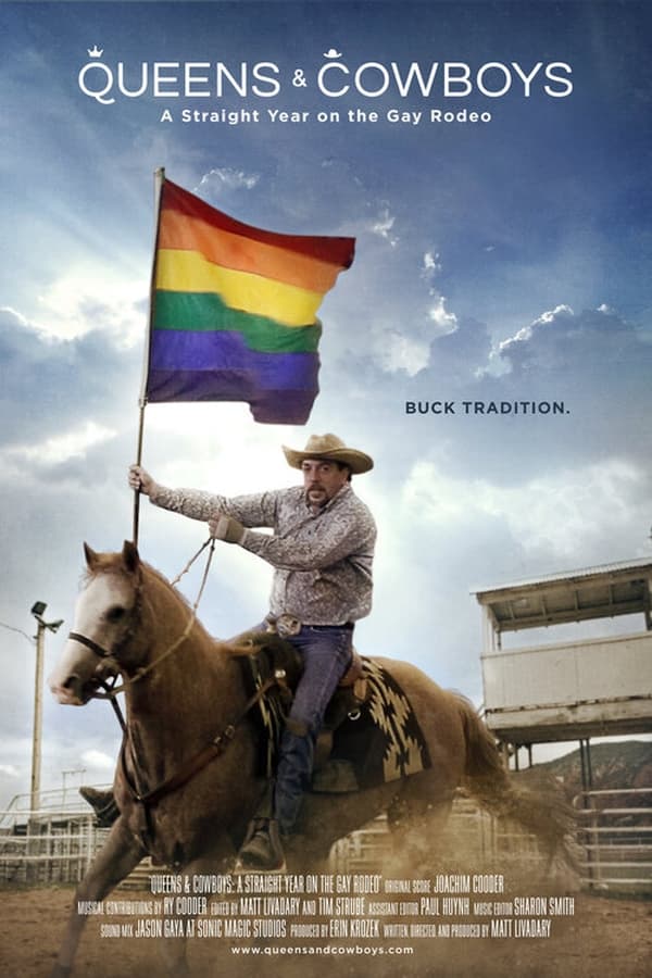 Affisch för Queens & Cowboys: A Straight Year On The Gay Rodeo