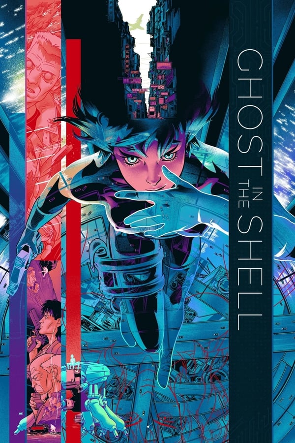 Ghost in the Shell: Filmes, SAC, OVAs, ARISE - Poster