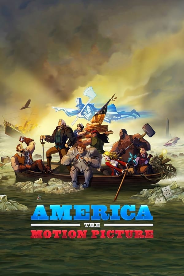 Affisch för America: The Motion Picture