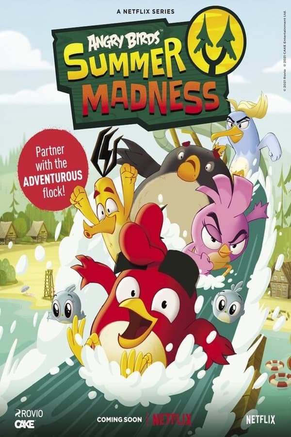 Angry Birds: Summer Madness (2022) Season 1 Hindi Dubbed (Netflix)