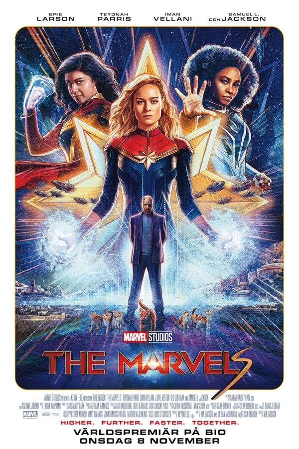Affisch för The Marvels