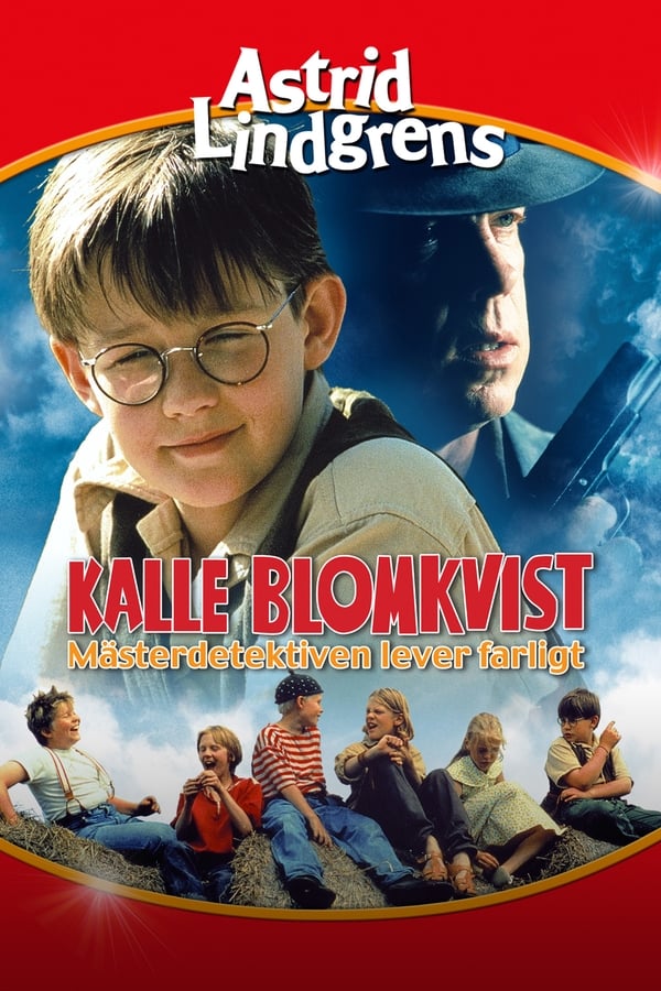 Affisch för Kalle Blomkvist - Mästerdetektiven Lever Farligt