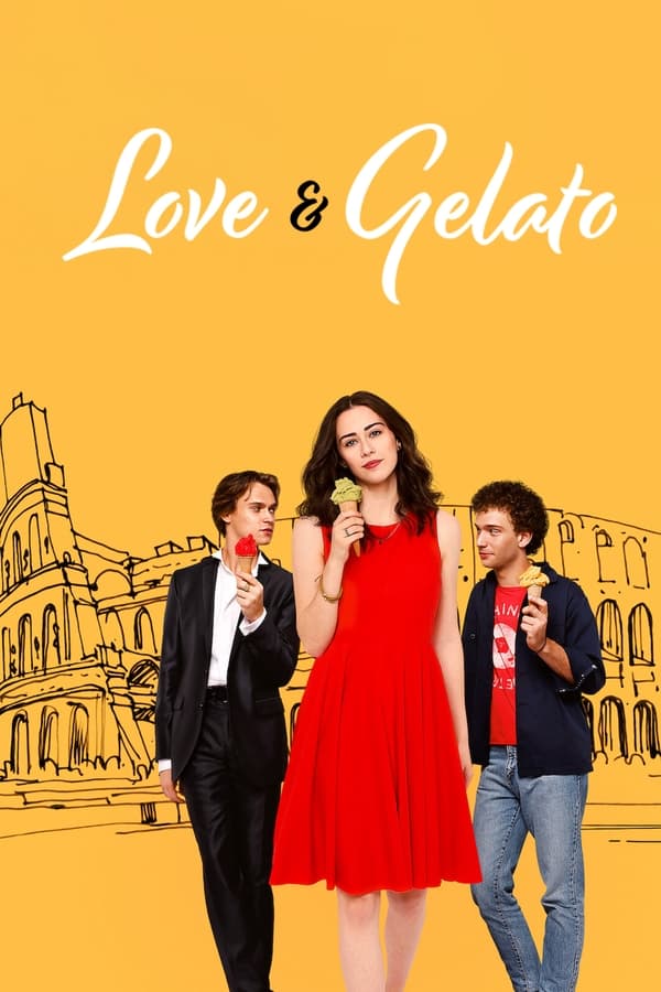 Love and Gelato (2022) 720p NF HDRip Hollywood Movie ORG. [Dual Audio] [Hindi or English] x264 MSubs [1GB]