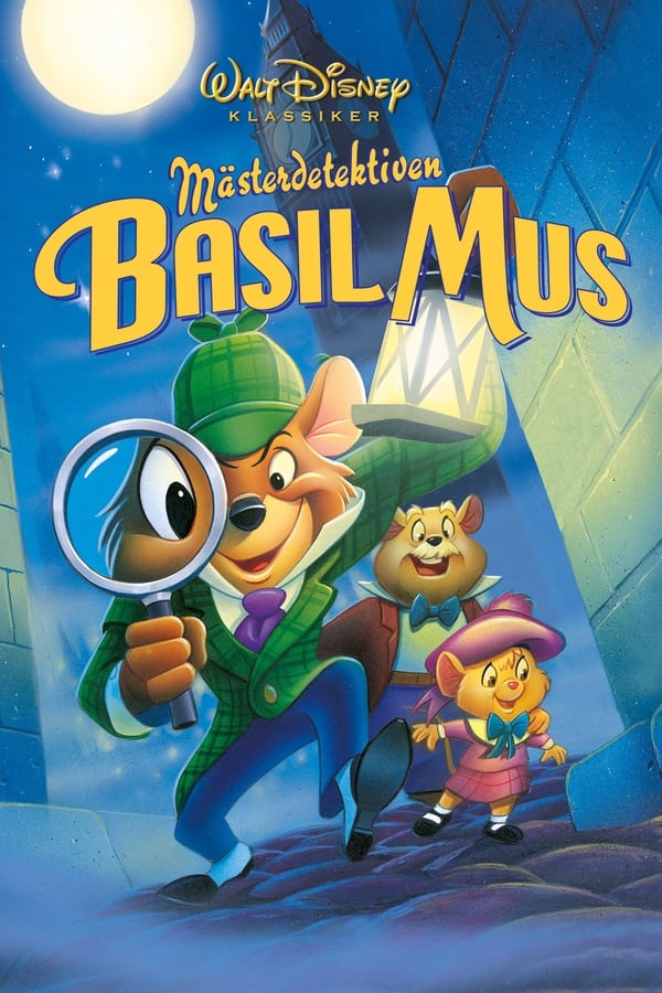 Affisch för Mästerdetektiven Basil Mus