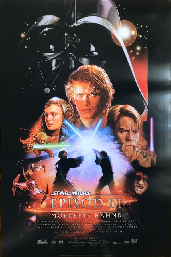 Affisch för Star Wars: Episod III - Mörkrets Hämnd