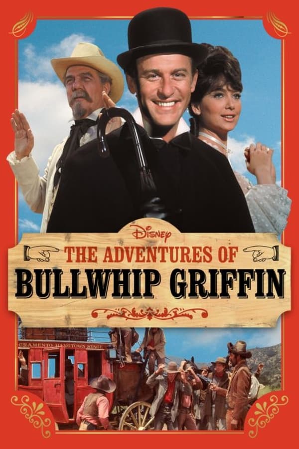 Affisch för Bullwhip Griffins Äventyr Eller Guldfeber