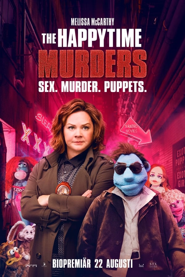 Affisch för The Happytime Murders