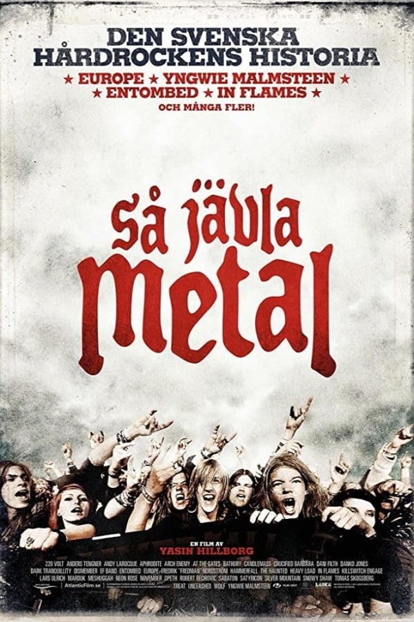 Affisch för Så Jävla Metal