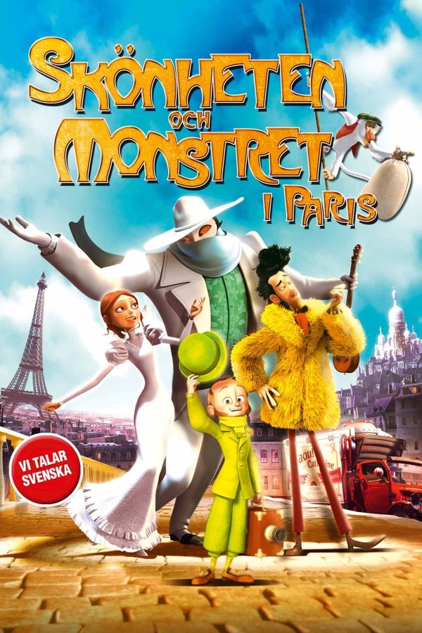 Affisch för Skönheten Och Monstret I Paris