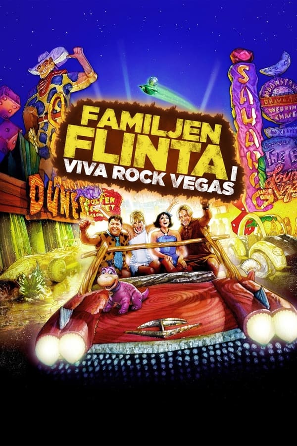 Affisch för Familjen Flinta I Rock Vegas