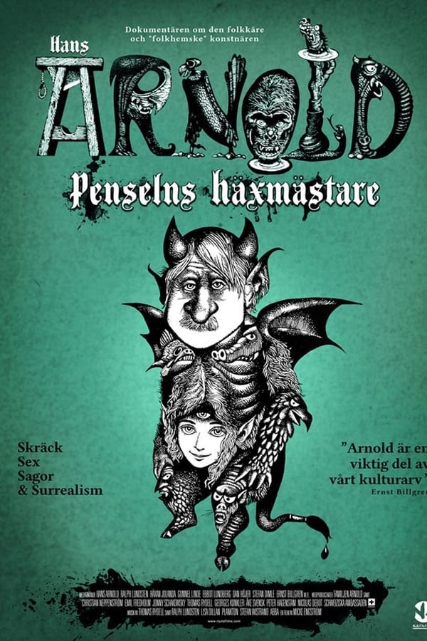 Affisch för Hans Arnold - Penselns Häxmästare