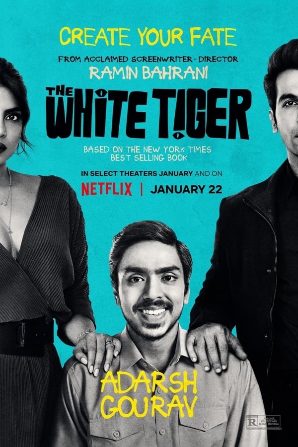 The White Tiger (2021) NF WEB-DL Multi Audio [Hindi – Tamil – Telugu] x264 AAC MSubs