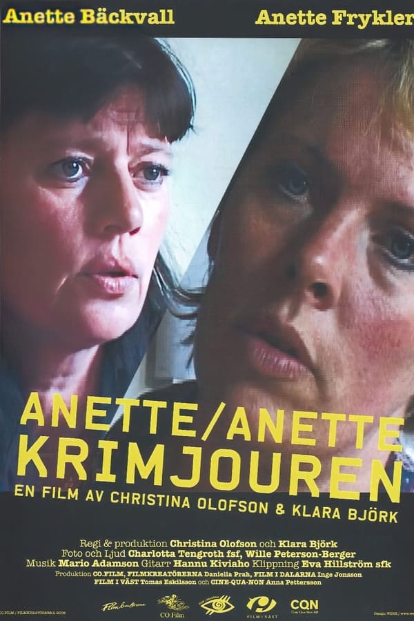 Affisch för Anette/Anette - Krimjouren