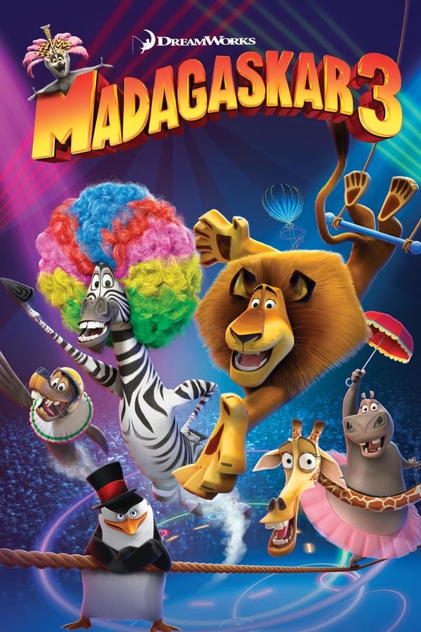 Affisch för Madagaskar 3
