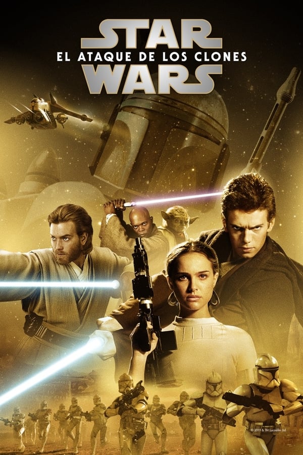 Star Wars Episodio 2 El Ataque De Los Clones (2002) Full HD BRRip 1080p Dual-Latino