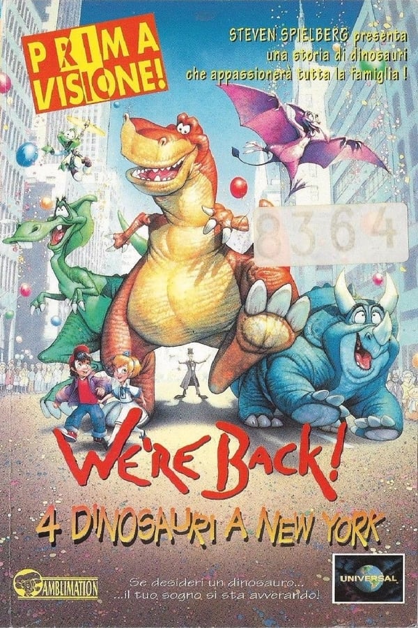 We’re Back! – Quattro dinosauri a New York