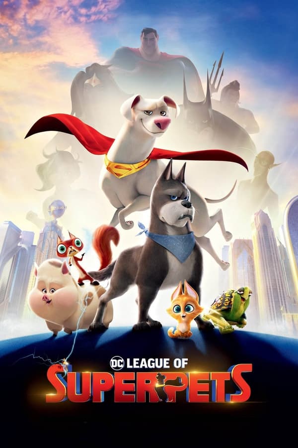 DC League Of Super Pets (2022) New Hollywood Hindi (Cleaned) Movie CAMRip 1080p, 720p & 480p Download