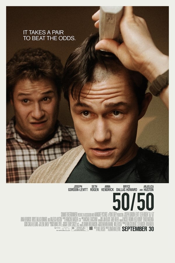 Affisch för 50/50
