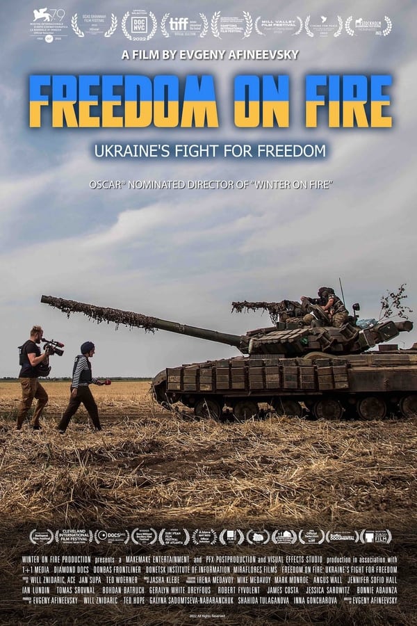 Affisch för Freedom On Fire: Ukraine's Fight For Freedom