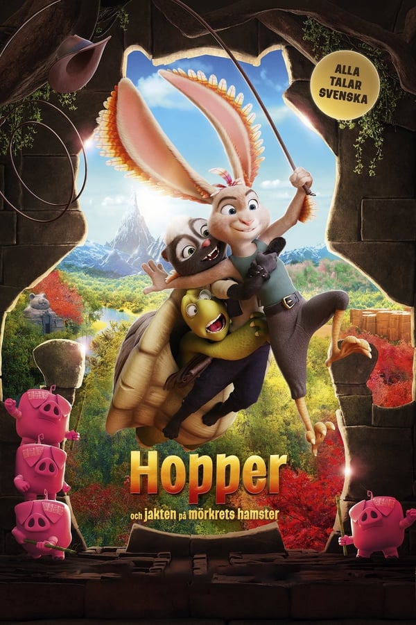 Affisch för Hopper Och Jakten På Mörkrets Hamster