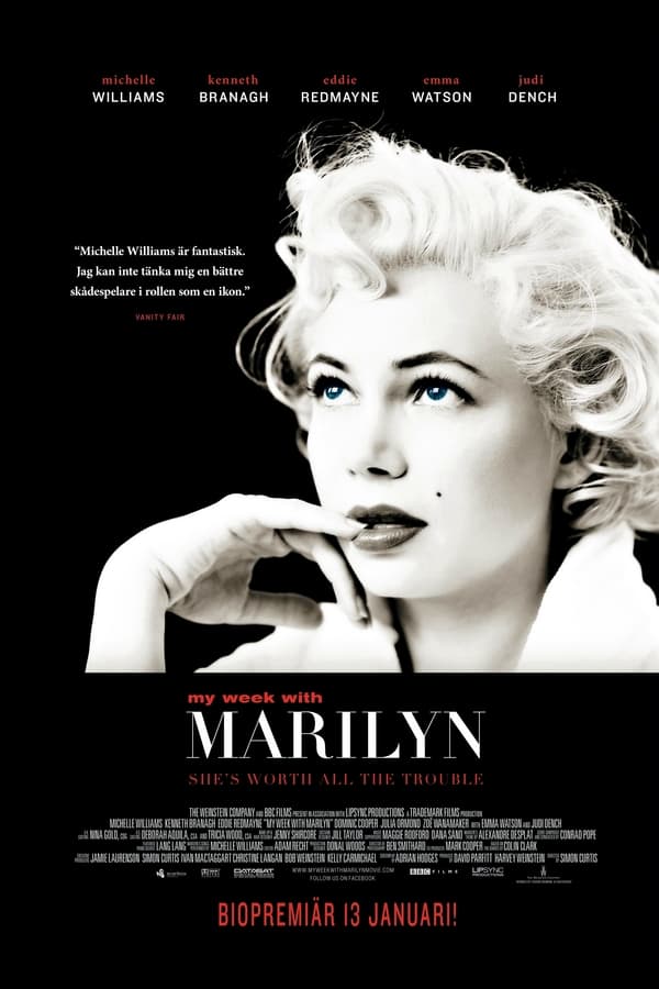Affisch för My Week With Marilyn