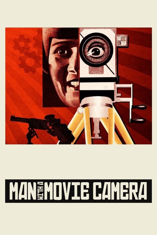 Affisch för Mannen Med Filmkameran