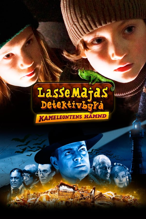 Affisch för LasseMajas Detektivbyrå - Kameleontens Hämnd
