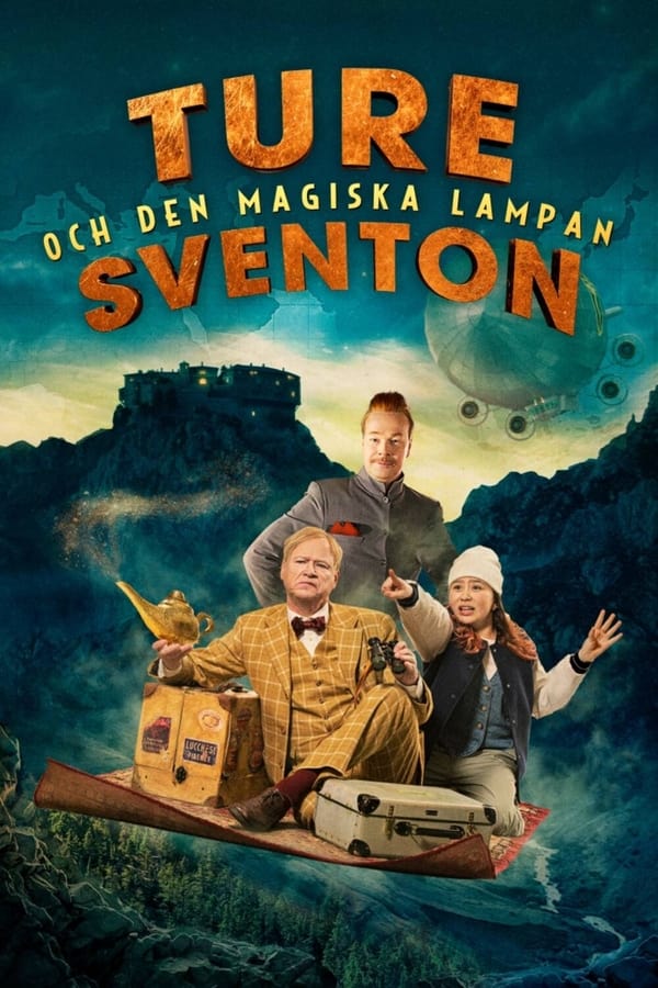 Affisch för Ture Sventon Och Den Magiska Lampan