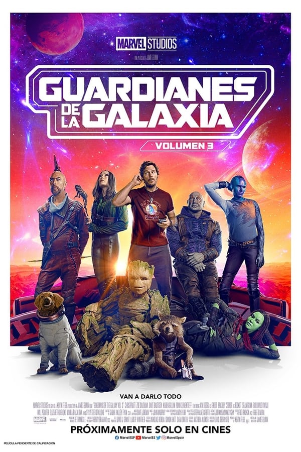 Guardianes de la Galaxia volumen 3 (2023) HD WEB-Rip 1080p Latino (Line)