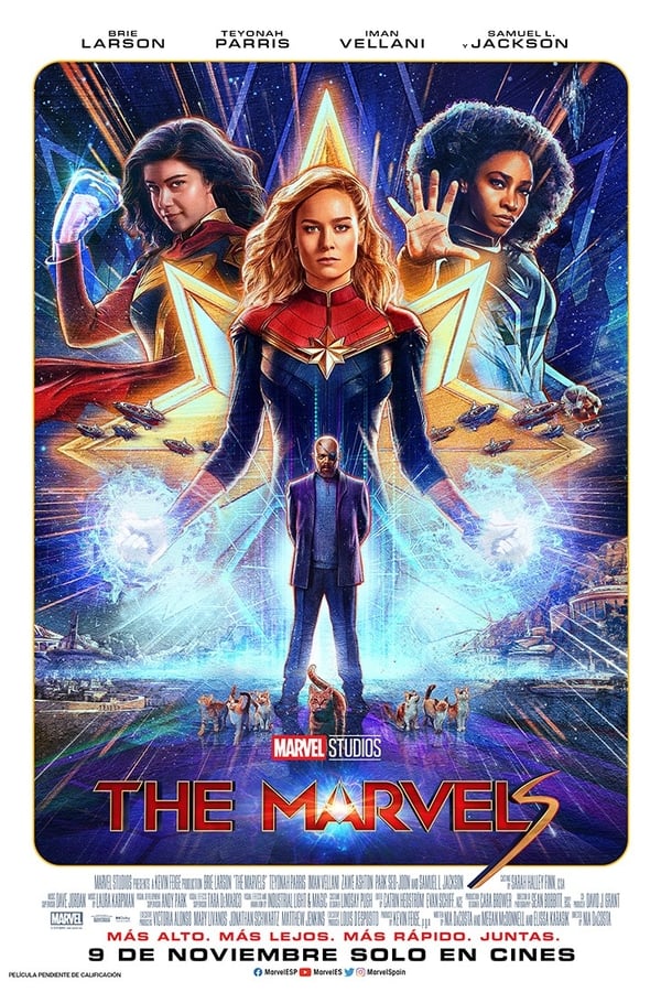 The Marvels (2023) Ultra HD WEB-DL 4K HDR Dual-Latino