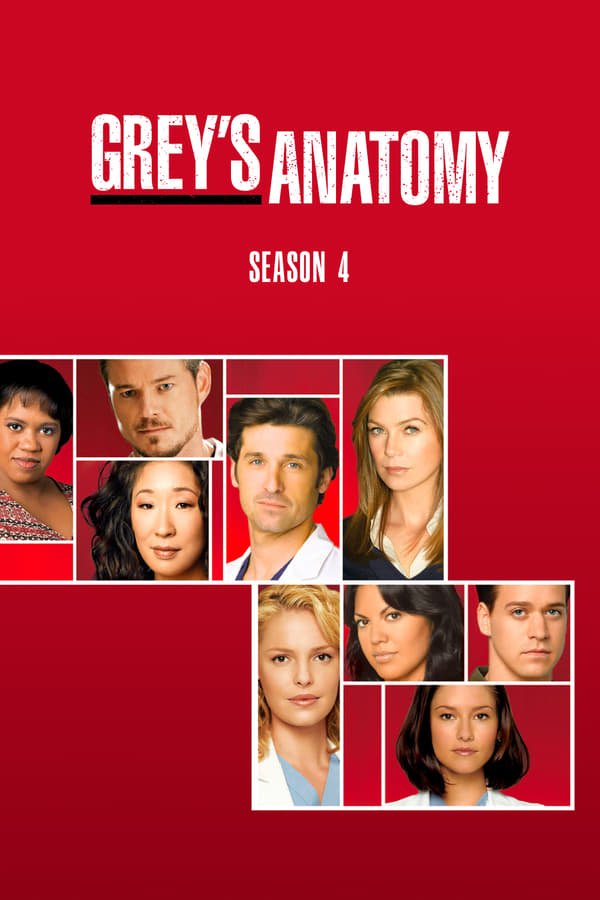 Affisch för Grey's Anatomy: Säsong 4