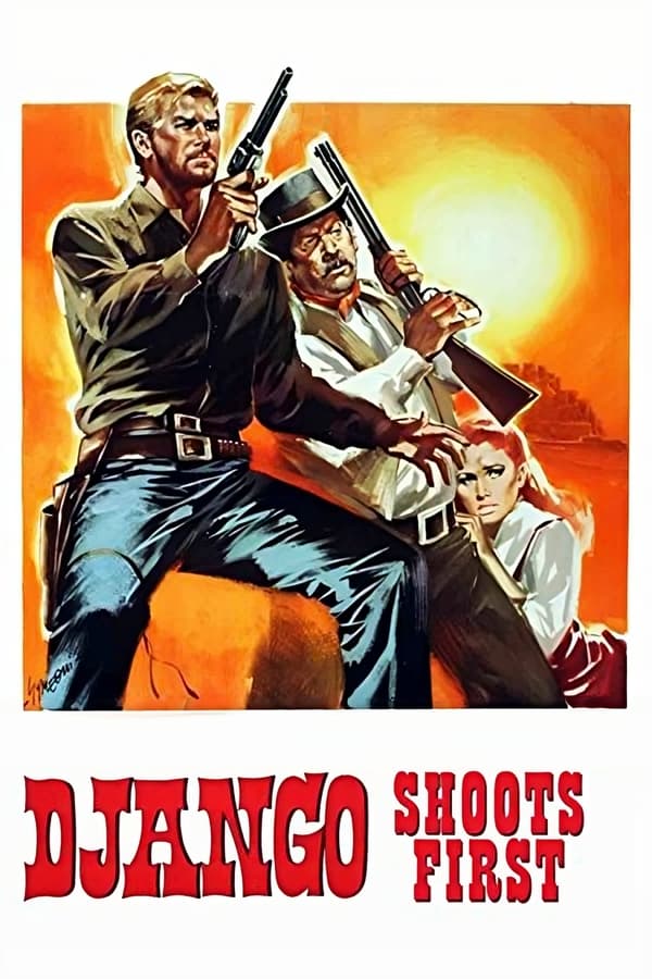Affisch för Django Skjuter Alltid Först