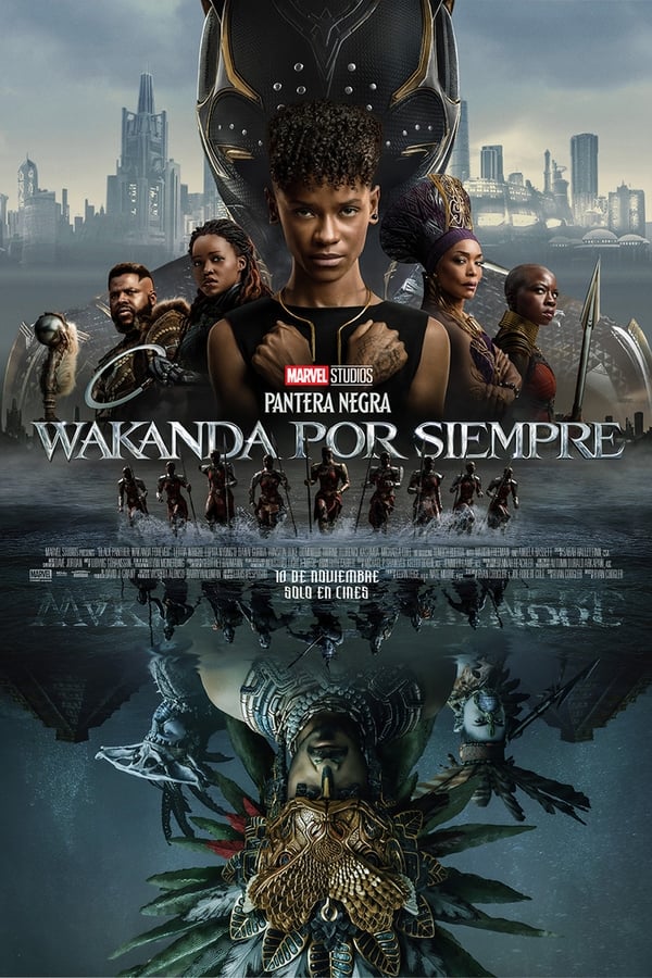 Black Panther Wakanda Forever (2022) HD WEB-Rip 1080p Latino (Line) V2