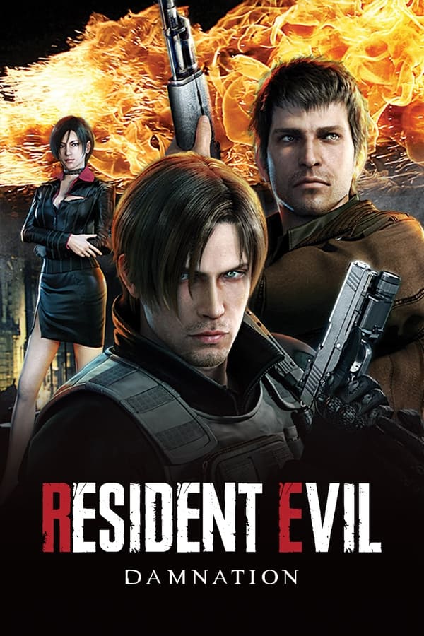 Affisch för Resident Evil: Damnation