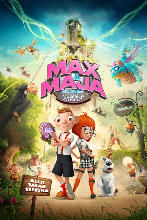 Affisch för Max & Maja På Det Magiska Museet